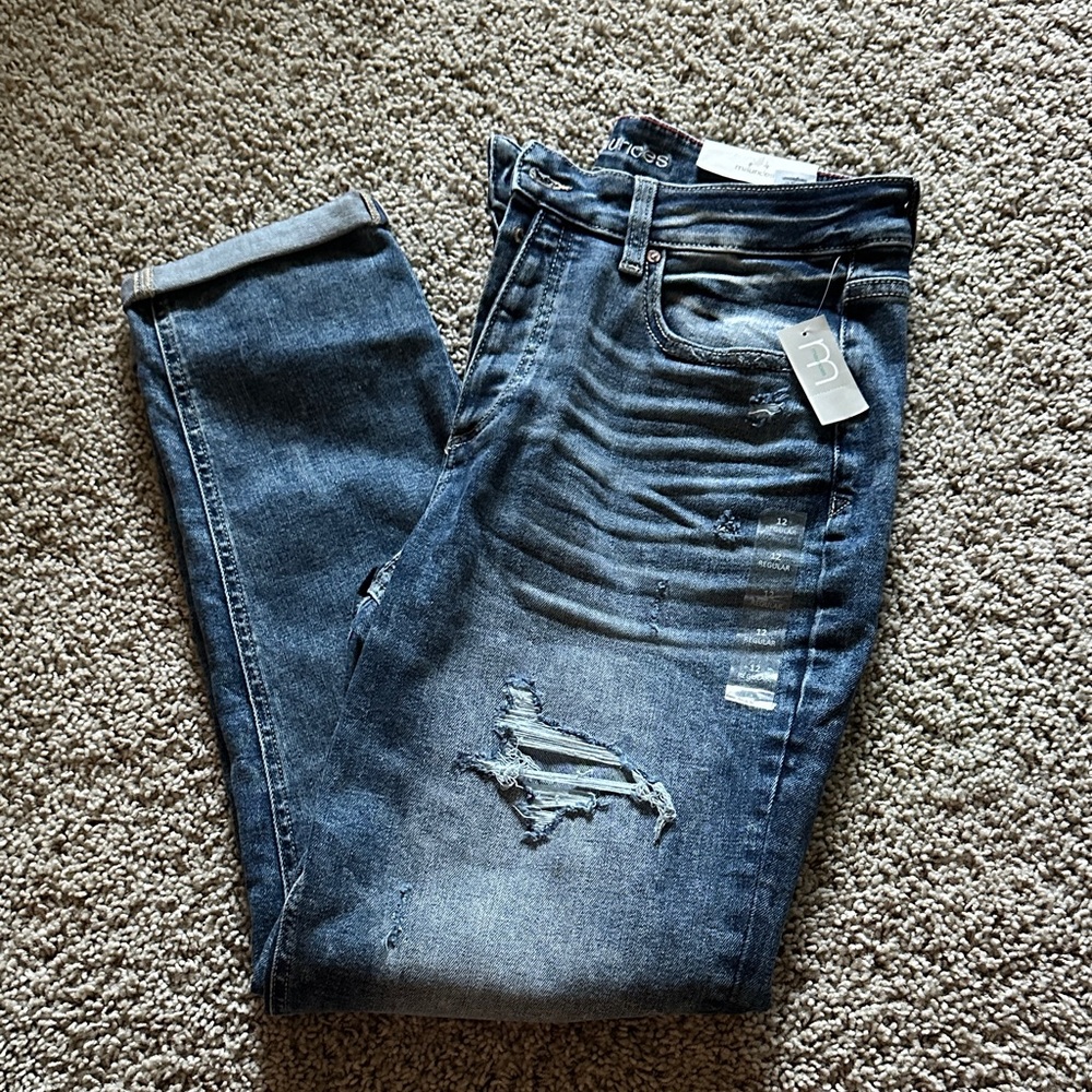 Maurices Distressed Boyfriend Jeans